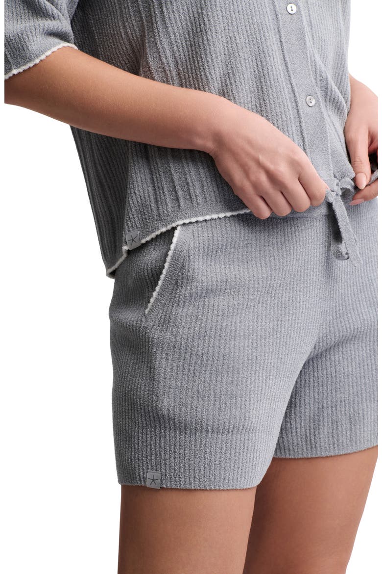CozyChic® Ultra Lite® Rib Pajamas, Alternate, color, MOONBEAM