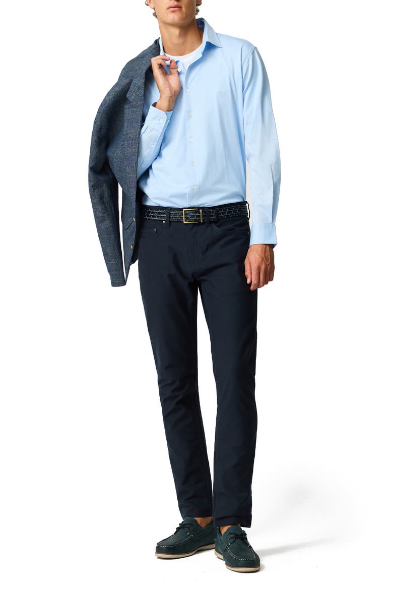 Ascot Park Button-Up Shirt, Alternate, color, SKY