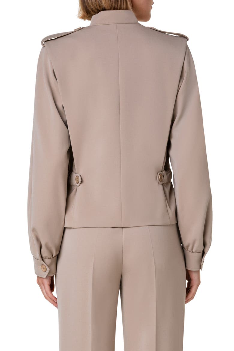 Gregory Virgin Wool Gabardine Jacket, Alternate, color, CARDBOARD