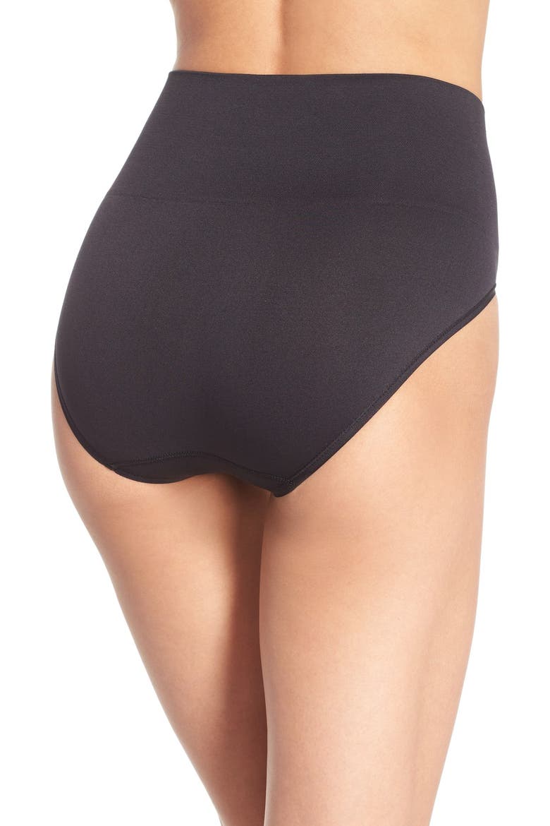'Nici' Shaping Briefs, Alternate, color, BLACK