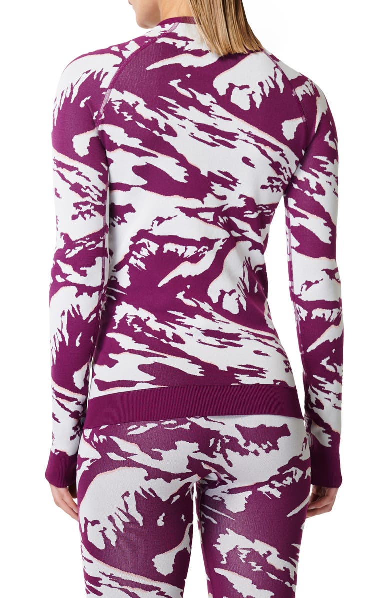 Sweaty Betty Peaks Jacquard Ski Base Layer, Alternate, color,