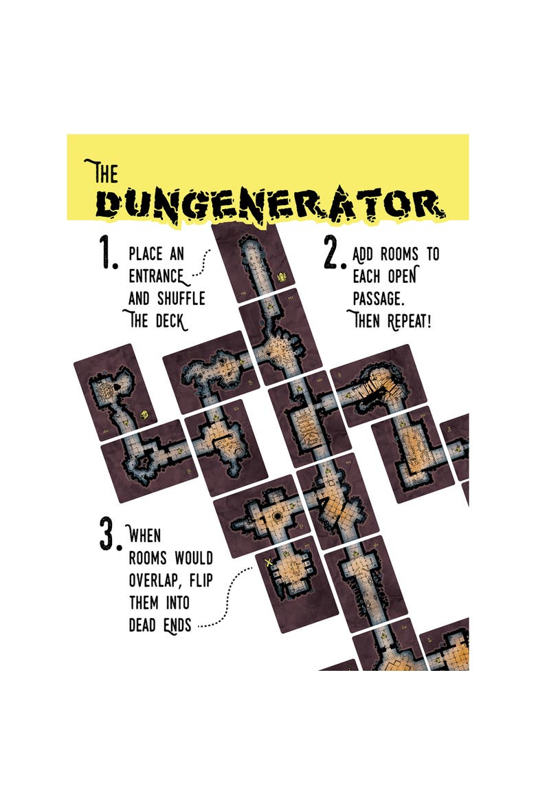 Narrative Crawler Card & Dice Game, Alternate, color, Multicolored