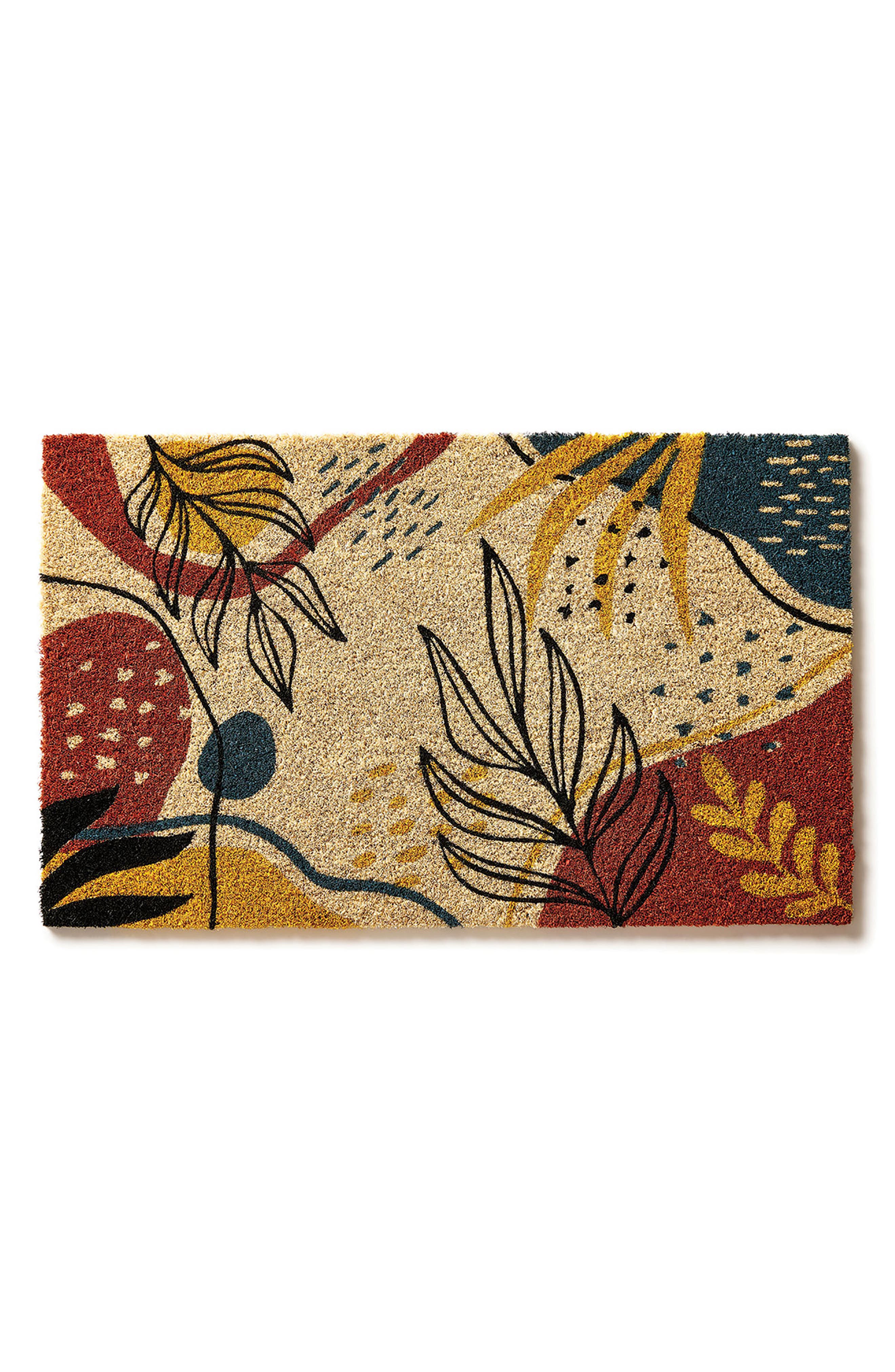 ENTRYWAYS Abstract Amber Doormat | Nordstromrack