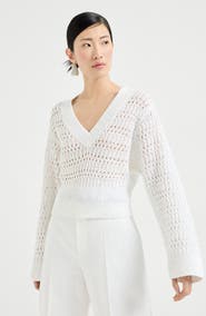 Brunello Cucinelli Dazzling braids sweater