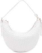 Mali + Lili Becca Woven Shoulder Bag