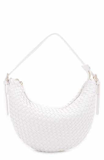 Mali + Lili Becca Woven Shoulder Bag