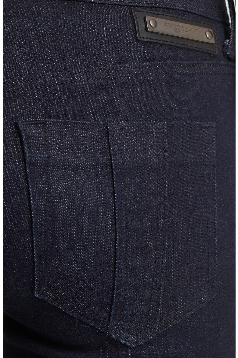 'Bexton' Ankle Zip Skinny Jeans, Alternate, color, DARK INDIGO