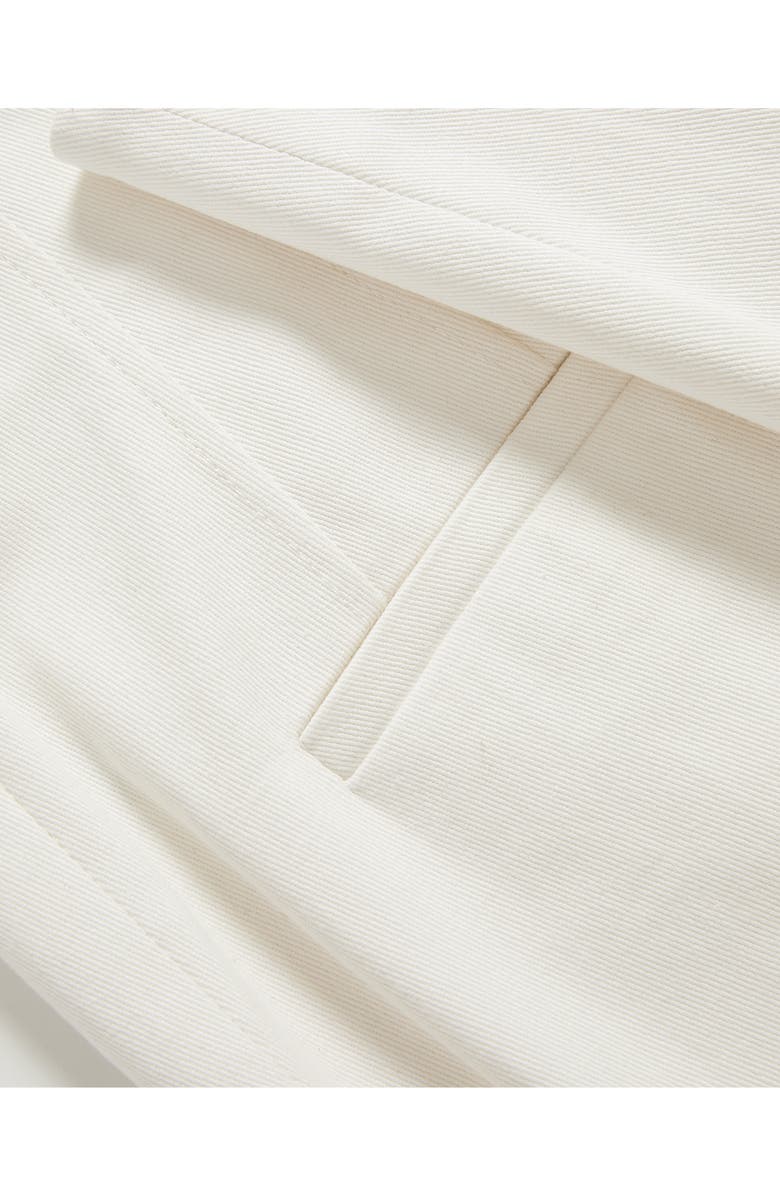 Veronica Beard Althea Crop Stretch Cotton Pants, Alternate, color, Dove