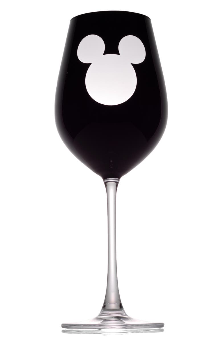 JoyJolt Set of 2 Disney<sup>®</sup> Red Wine Glass, Main, color,