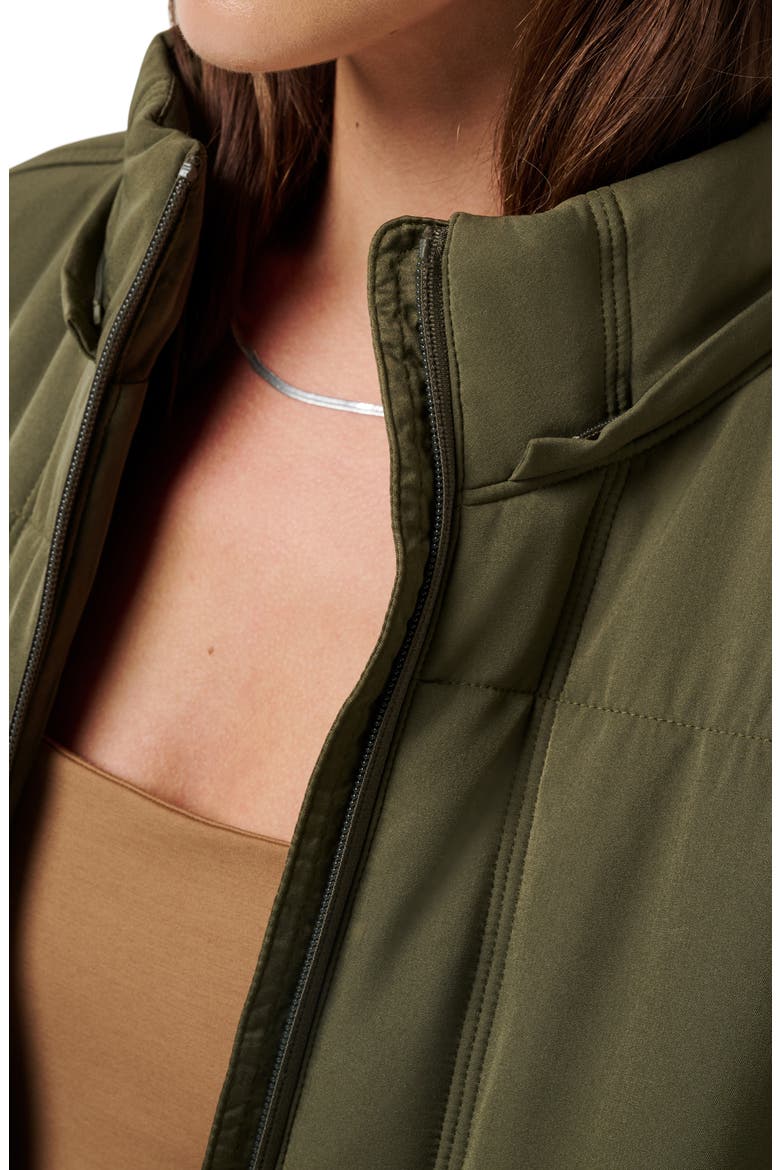 Mont Blanc Quilted Hooded Puffer Jacket, Alternate, color, GRAPE LEAF