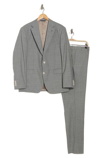 Jack Victor Esprit Pinstripe Gray Wool Suit
