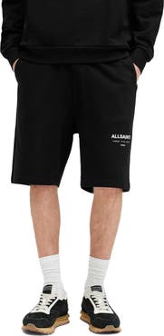 AllSaints Underground Relaxed Fit Organic Cotton Sweat Shorts