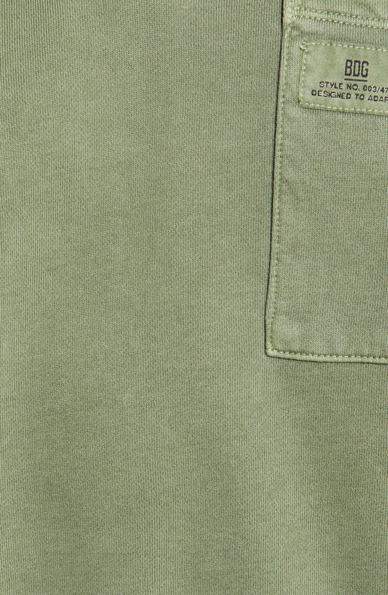 BDG Urban Outfitters Henley Sweatshirt, Alternate, color, 