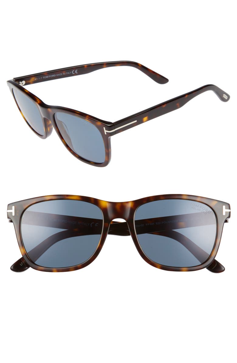 TOM FORD Eric 55mm Polarized Sunglasses, Alternate, color, 