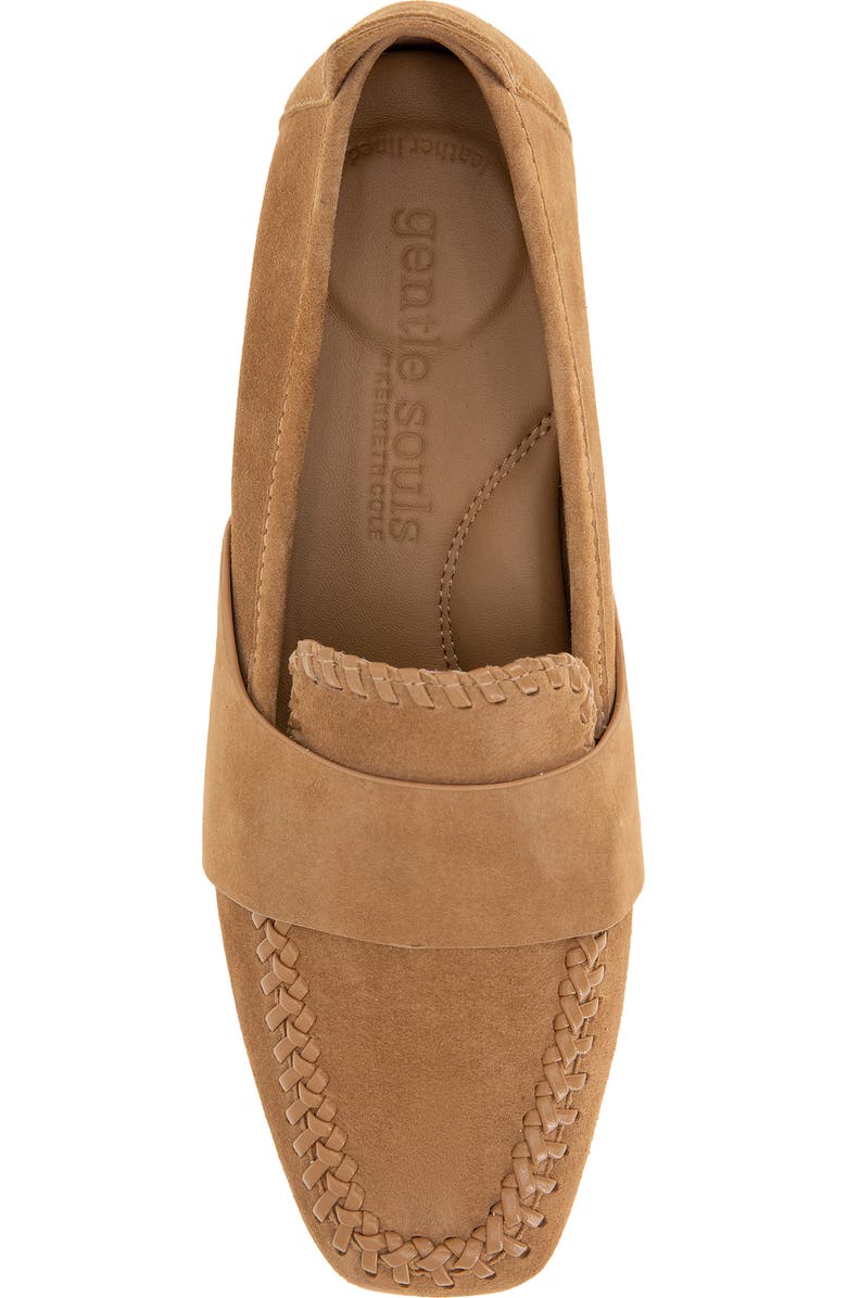 Gentle Souls Sandra Loafer, Alternate, color, Camel Suede