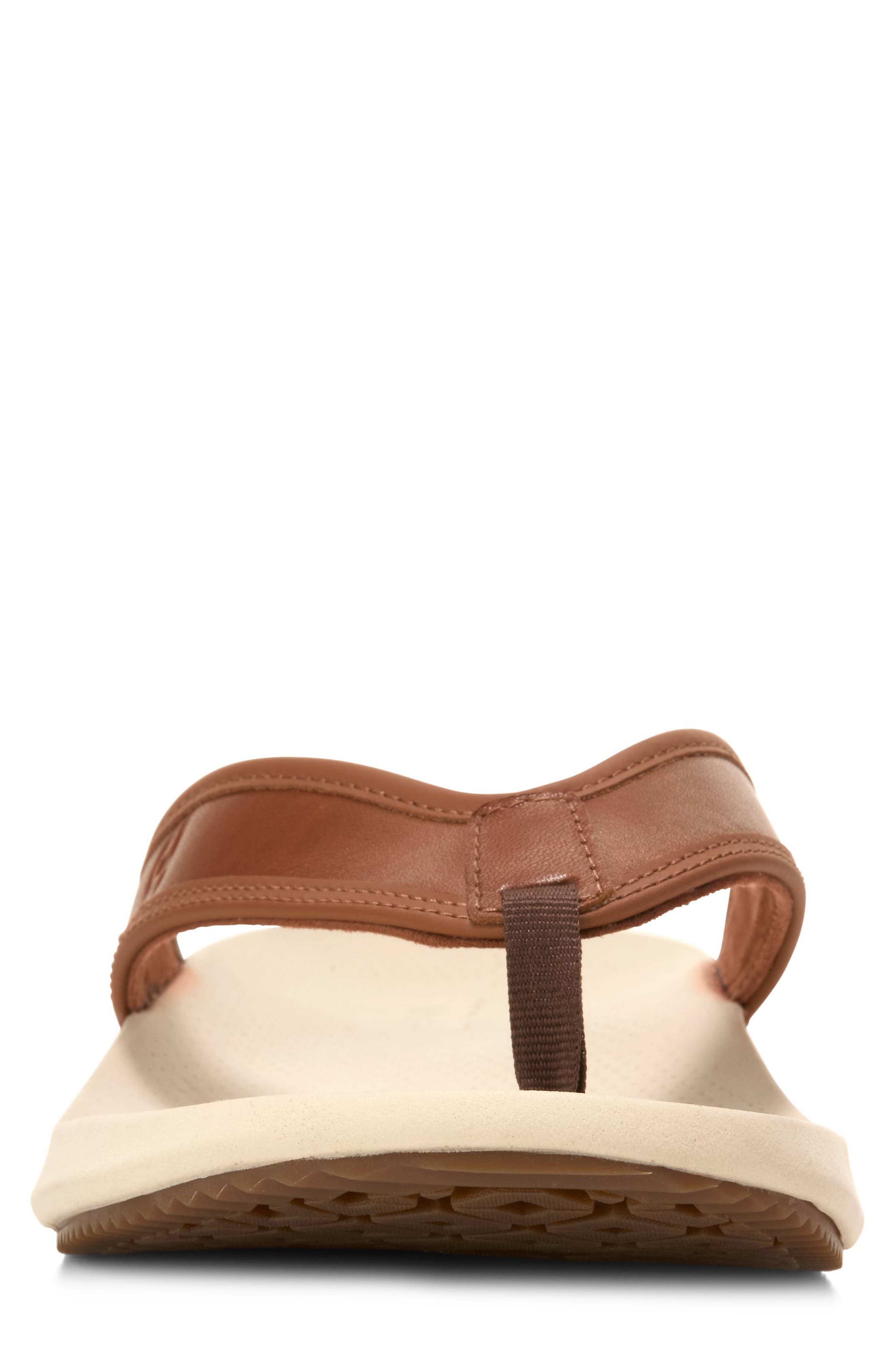 Cole Haan Montauk Resort Flip Flop, Alternate, color, British Tan Angora