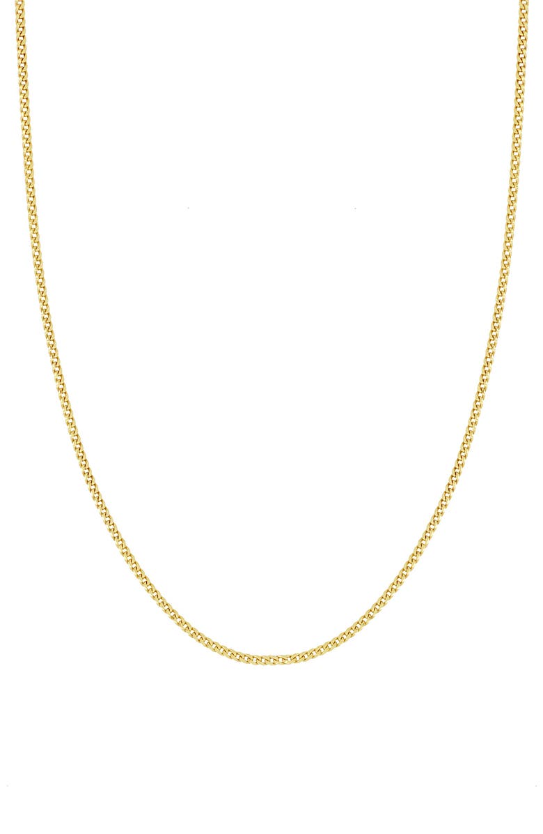 Bony Levy 14K Gold Curb Chain Necklace, Main, color, 14K Yellow Gold