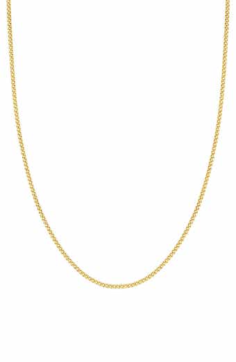 Bony Levy 14K Gold Curb Chain Necklace