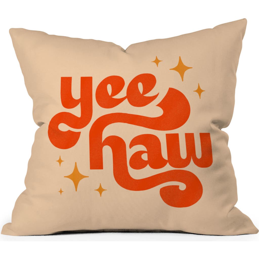 Shop Deny Designs Yee Haw Throw Pillow