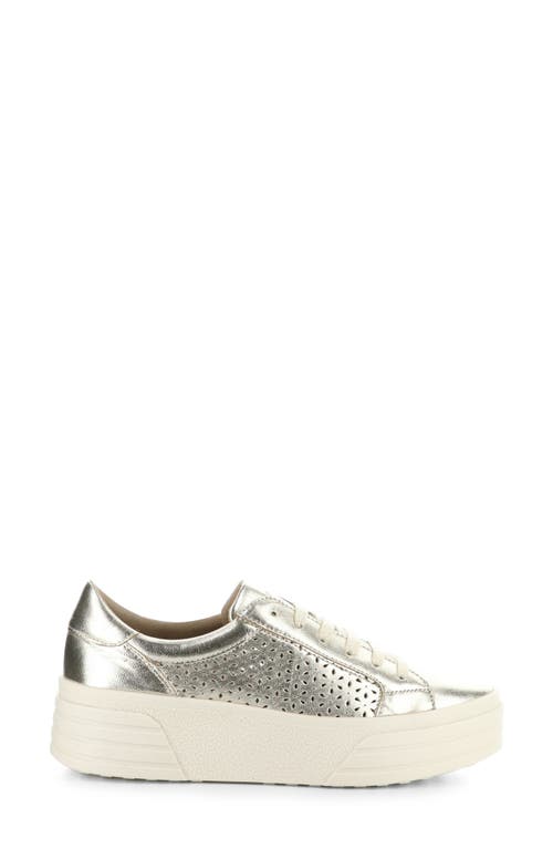 Bos. & Co. Lotta Platform Sneaker In Gold