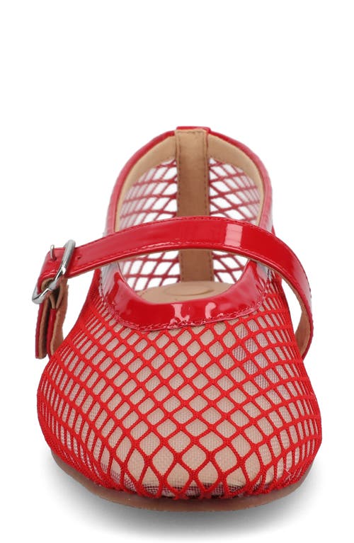 JOURNEE COLLECTION JOURNEE COLLECTION CASHA MESH MARY JANE FLAT 