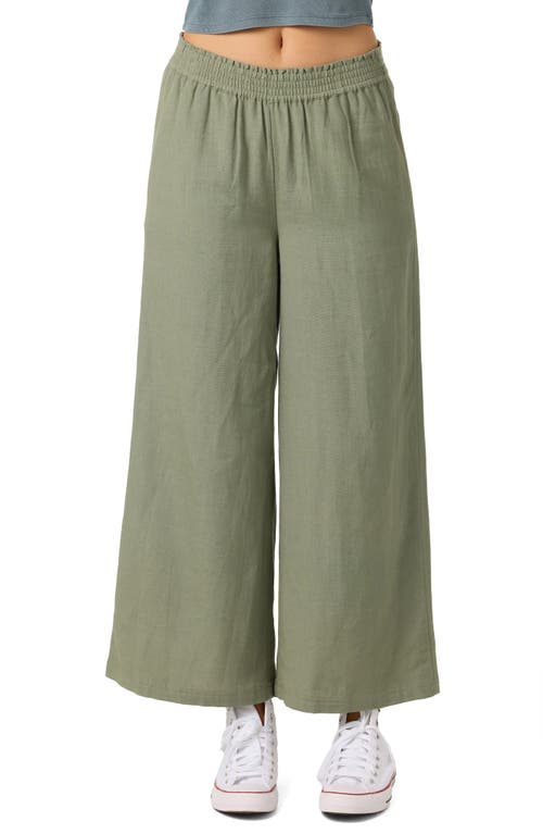 O'neill Sanders Wide Leg Pants In Gray