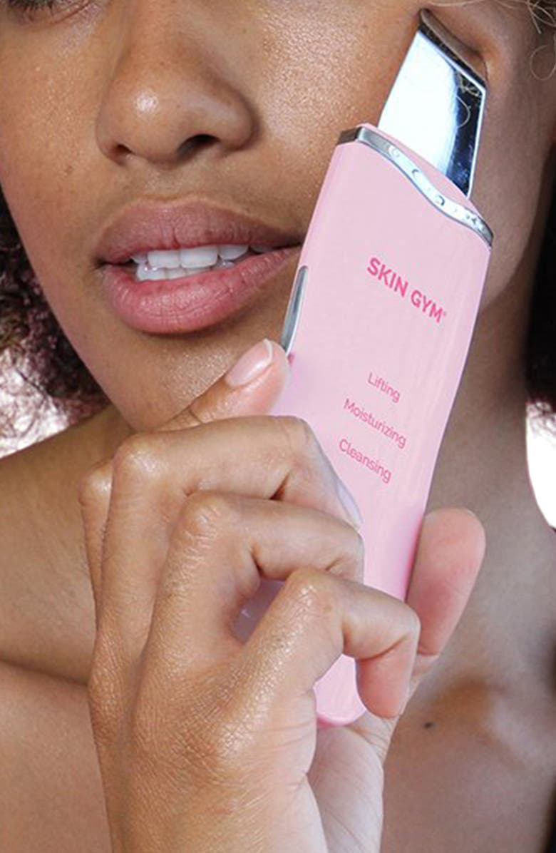 Skin Gym Ultrasonic LumiScrub Facial Pro Skin Spatula, Alternate, color, 