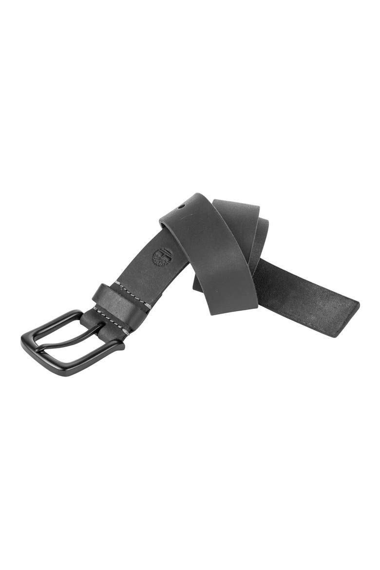 Pull Up Leather Belt, Alternate, color, BLACK/BLACK