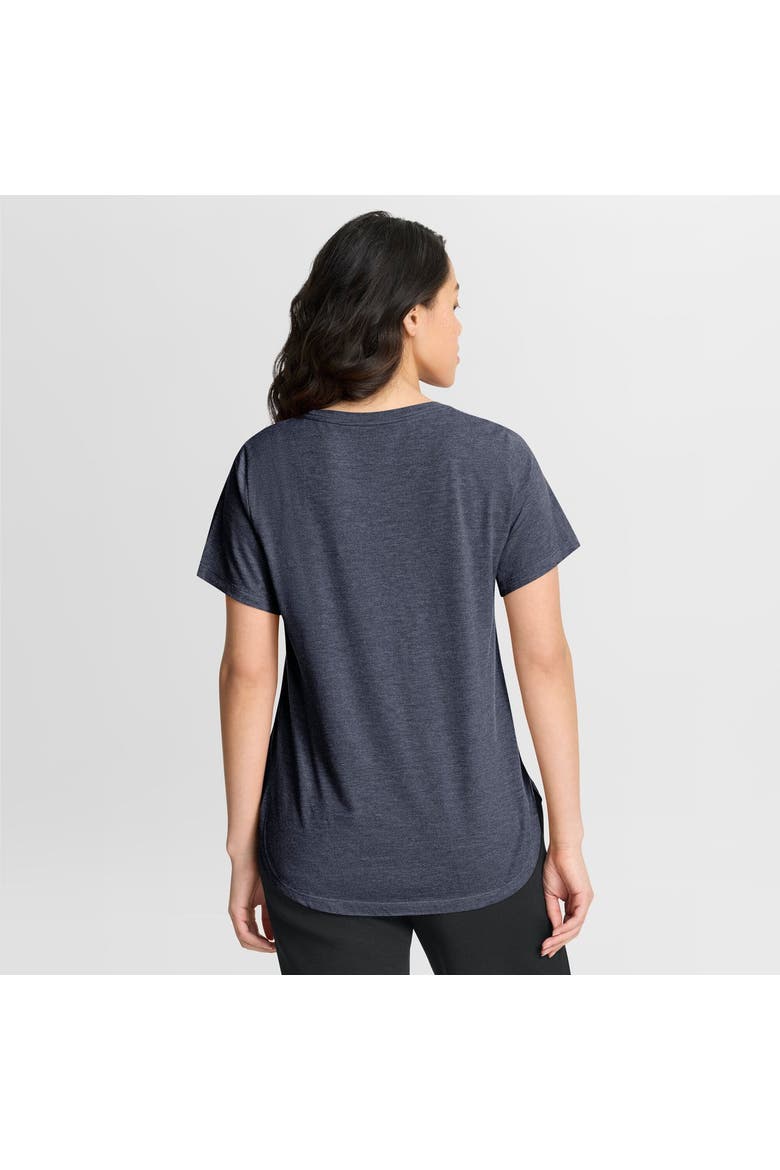 Women's Nike College Navy Seattle Seahawks Primetime Tri-Blend T-Shirt, Alternate, color, College Navy
