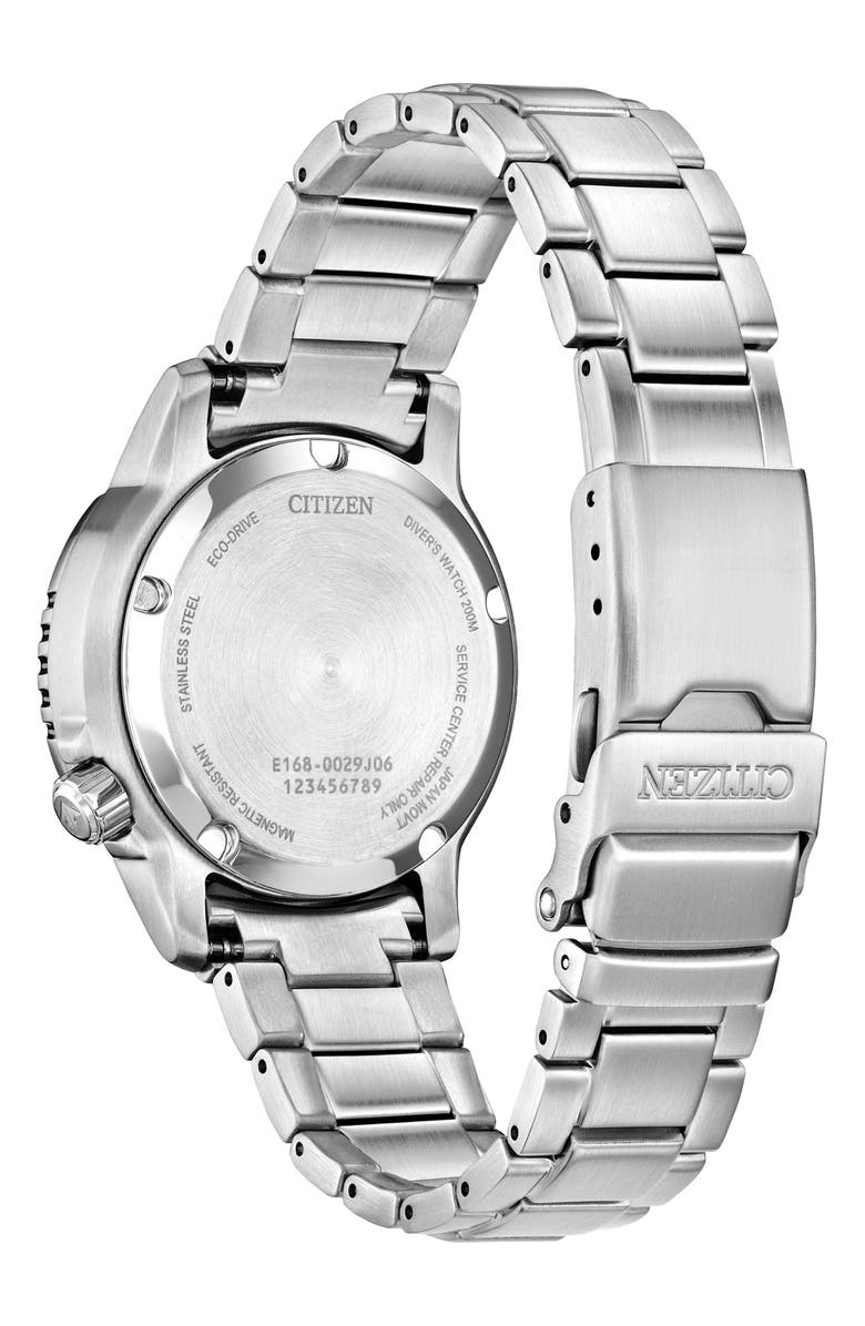 Citizen Promaster Sea Bracelet Watch, 36.5mm, Alternate, color, Silver-Tone