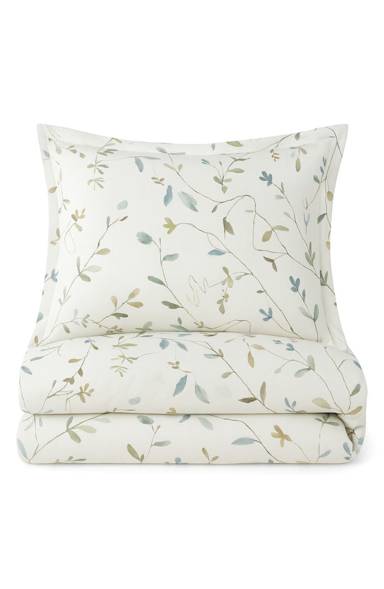 Domani Home Anastasia Full Duvet Cover, Sheet & Shams Set, Main, color, Ivory Floral