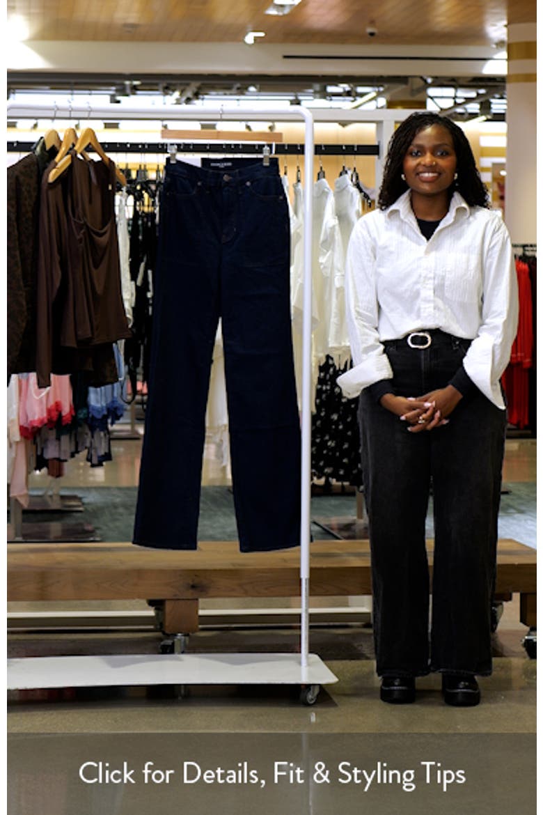 Crosbie High Waist Slim Wide Leg Jeans video