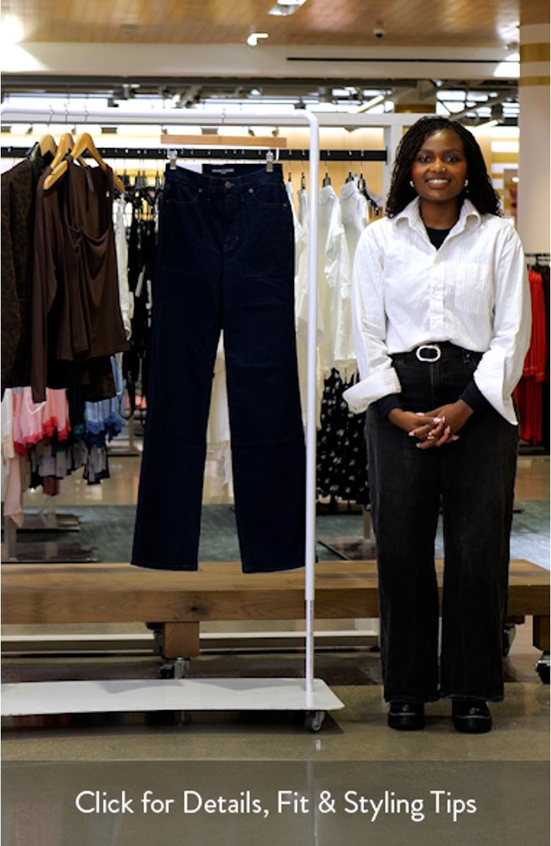 Crosbie High Waist Slim Wide Leg Jeans, sales video thumbnail