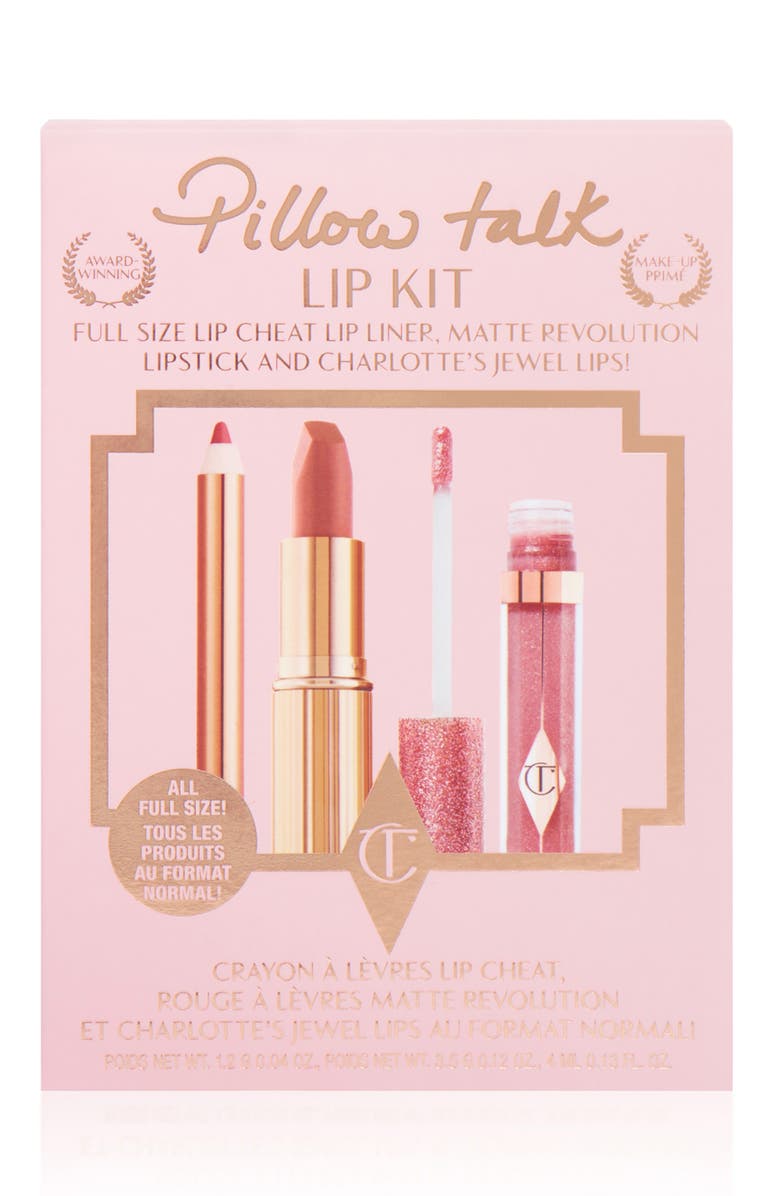 Charlotte Tilbury Pillow Talk Lip Kit $92 Value, Alternate, color,