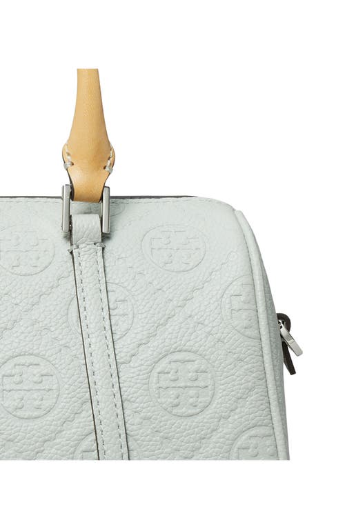 Shop Tory Burch Mini T Monogram Leather Barrel Bag