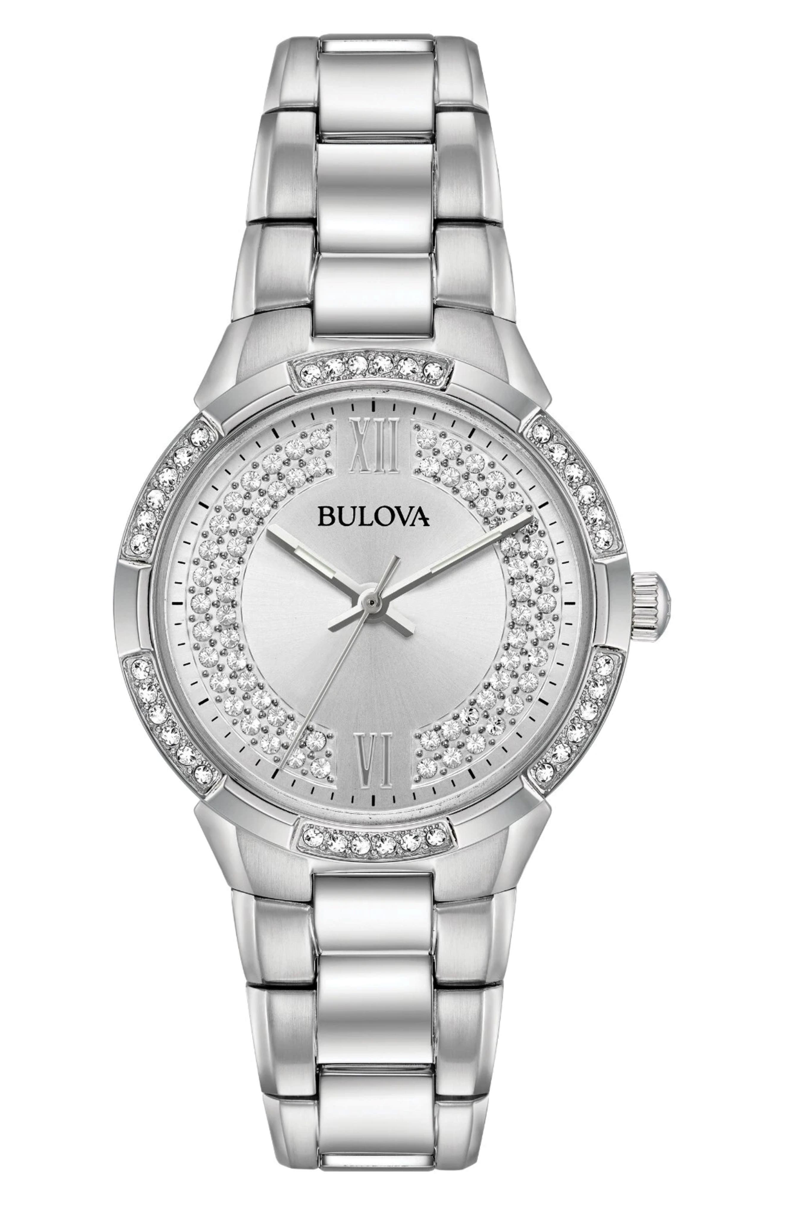 BULOVA Diamond Bracelet Watch, 30.5mm