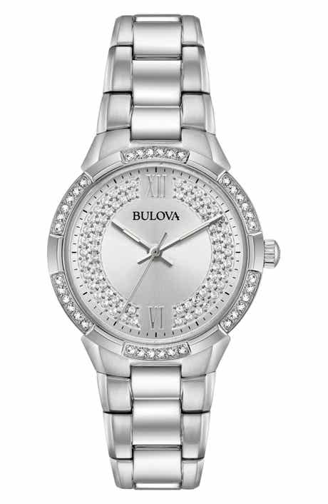 BULOVA Diamond Bracelet Watch, 30.5mm