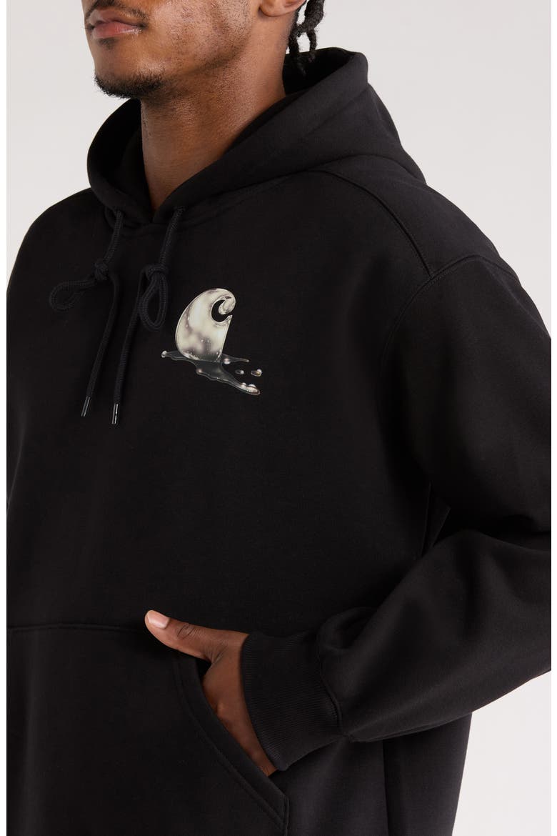 x Jake Garcia Graphic Hoodie, Alternate, color, BLACK