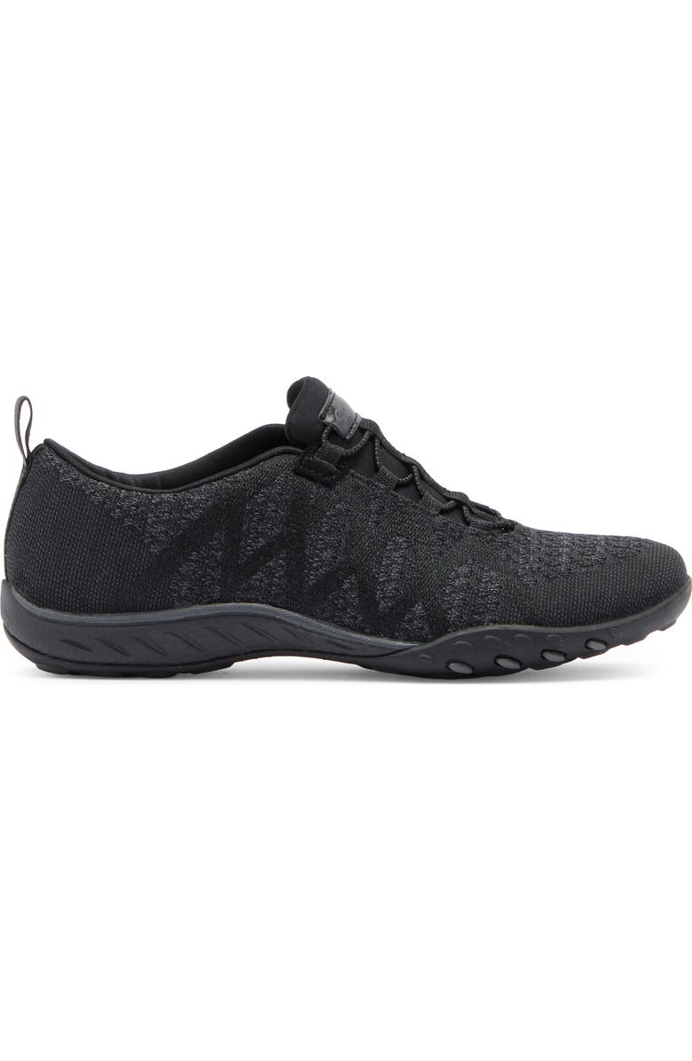SKECHERS Breathe Easy Roll with Me Sneaker, Alternate, color, Black