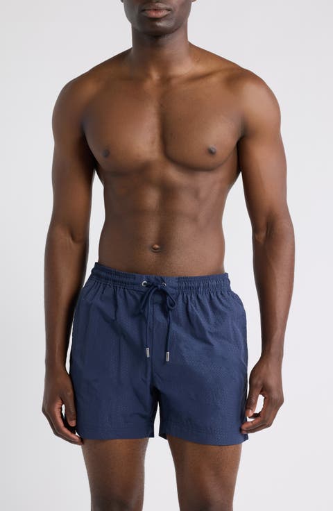 Mono Drawstring Swim Trunks