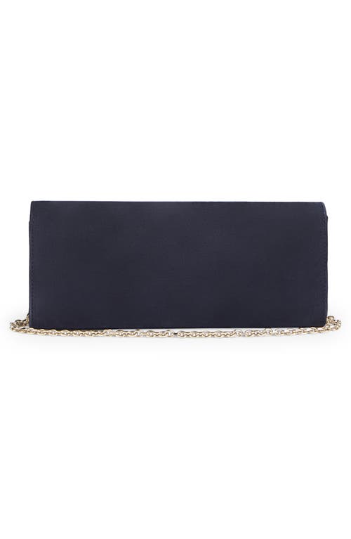 Lk Bennett Daisy Clutch In Navy