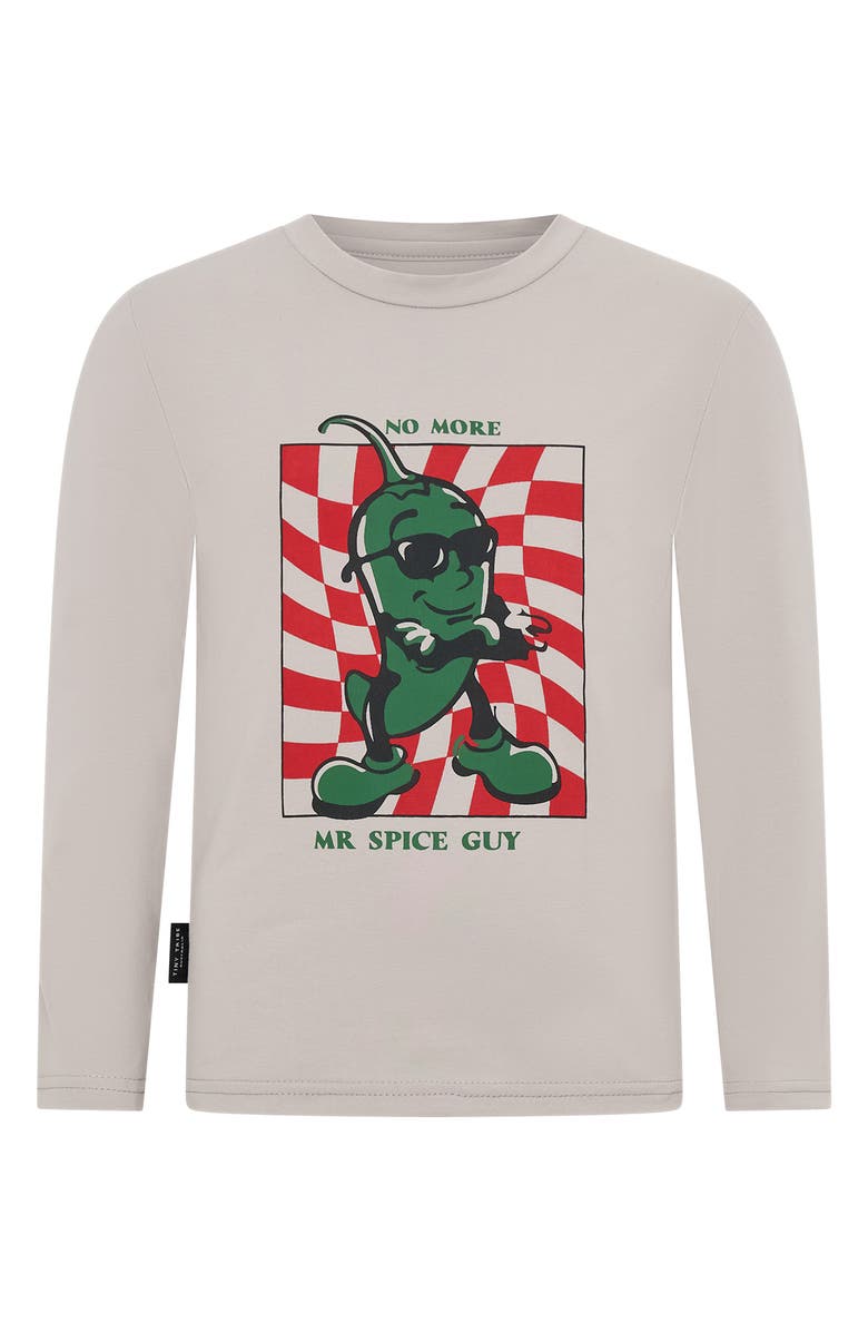 TINY TRIBE Kids' Mr Spice Graphic T-Shirt, Main, color, Grey