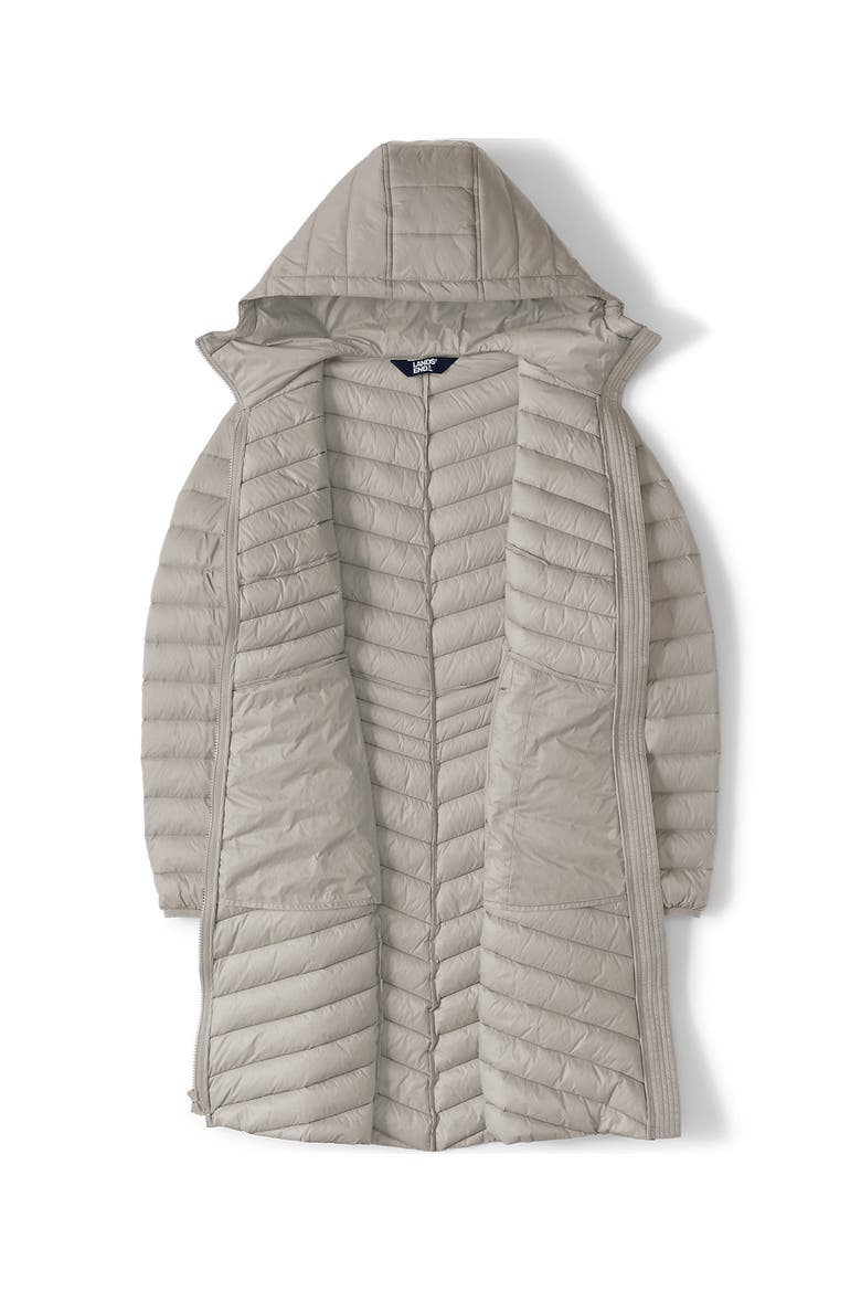 Petite Wanderweight Packable Down Coat, Alternate, color, Soft Mushroom