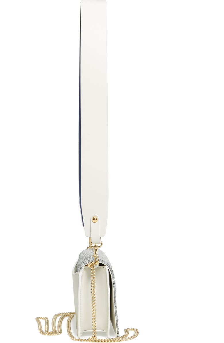 Diane von Furstenberg Soirée Sequin Crossbody Clutch, Alternate, color,