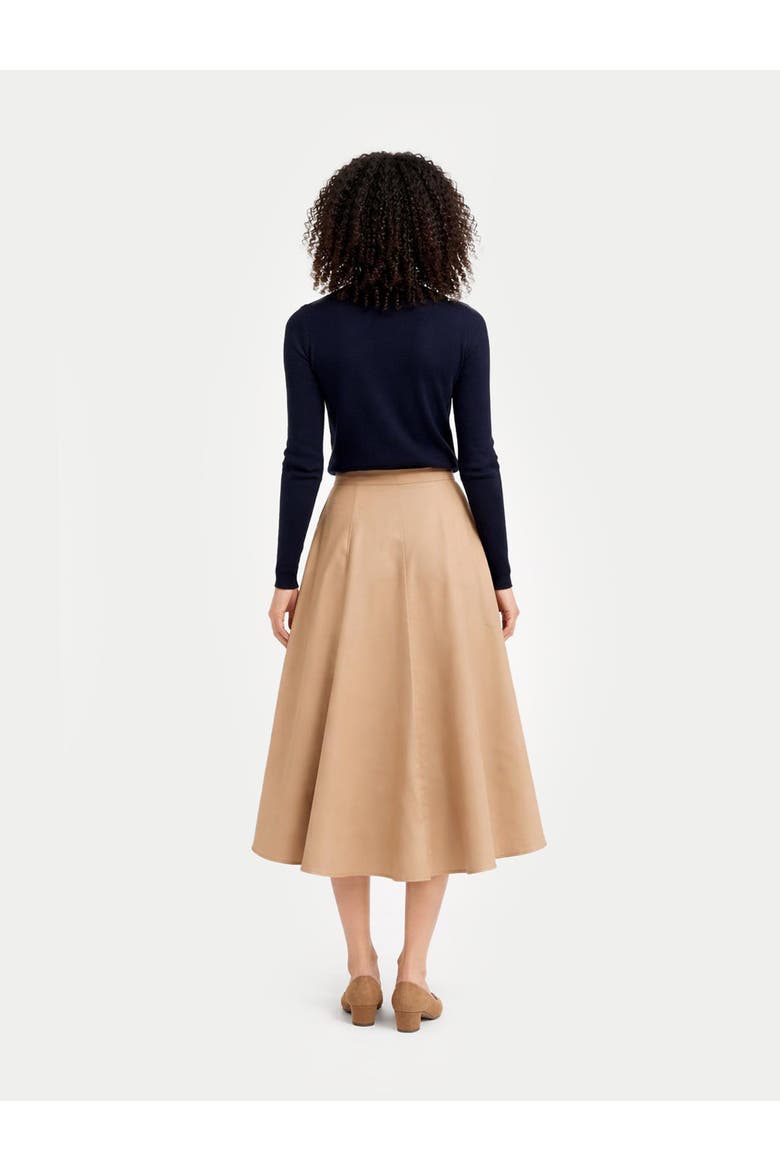 Timeless Cashmere Turtleneck Sweater, Alternate, color, navy blazer