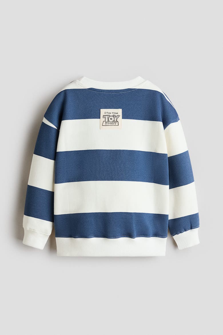 Printed Brushed-Inside Sweatshirt, Alternate, color, Ivory/Toy Story