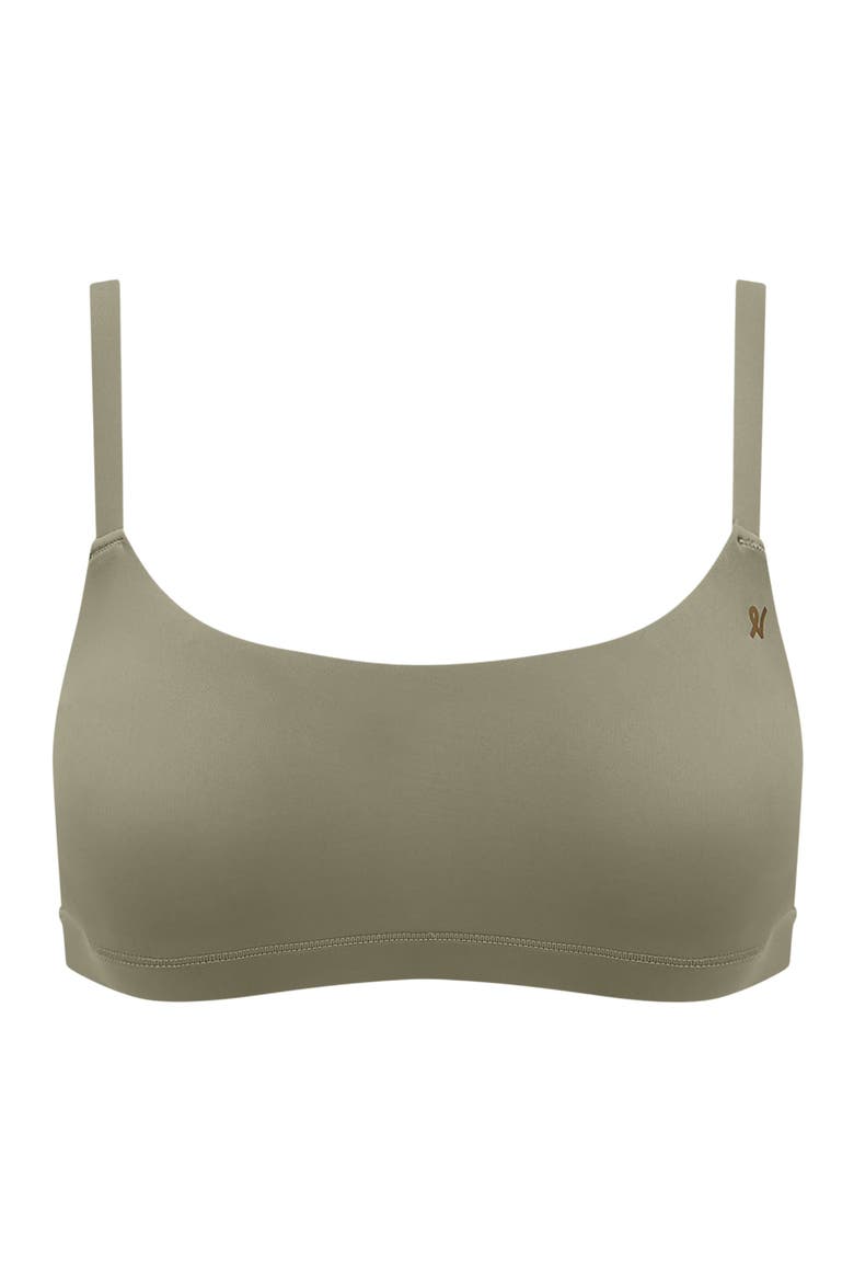 The Stretch Scoop Neck Bralette, Alternate, color, SAGE GREEN