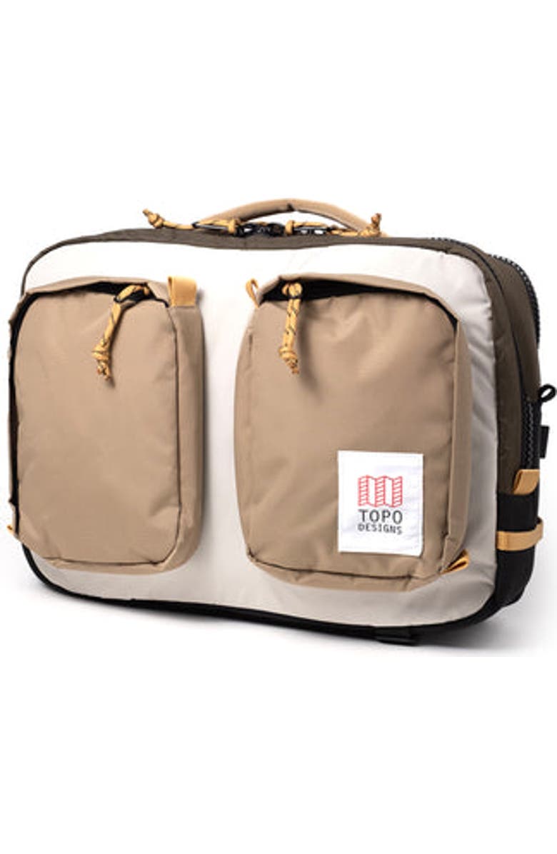 Topo Designs Global Briefcase, Alternate, color, Woodland/Elmwood