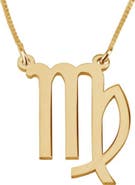 MELANIE MARIE Zodiac Pendant Necklace