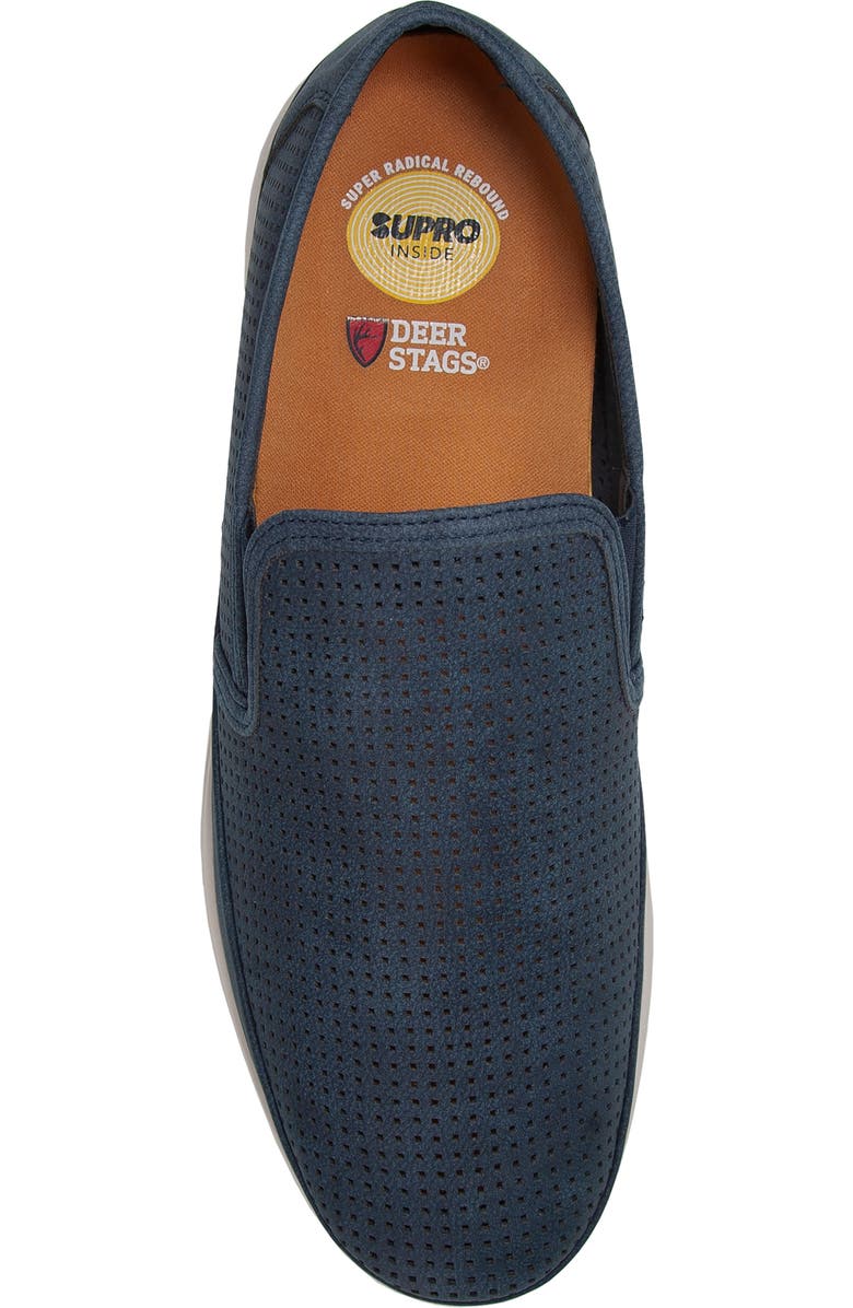 Deer Stags Montauk SUPRO Loafer, Alternate, color, Navy